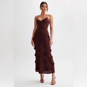 Meshki Suki Knit Plum Dress